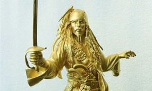 Хобби на миллион: золотая статуэтка Джека Воробья